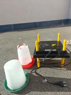 Plaque chauffante pour poussins, Enlèvement