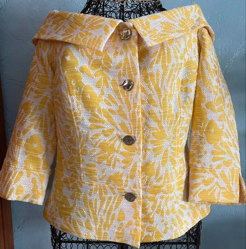 Caroline Biss 38 Nieuw elegante geklede bloes, Kleding | Dames, Blouses en Tunieken, Nieuw, Maat 38/40 (M), Overige kleuren, Ophalen of Verzenden