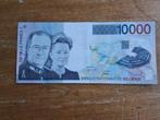 biljet van 10.000 Belgische frank Albert 2 en Paola, Postzegels en Munten, Bankbiljetten | België, Ophalen, Los biljet