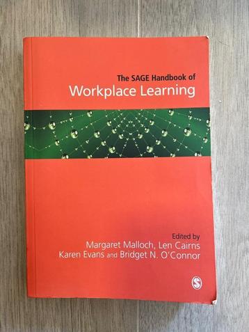 The SAGE Handbook of Workplace Learning disponible aux enchères