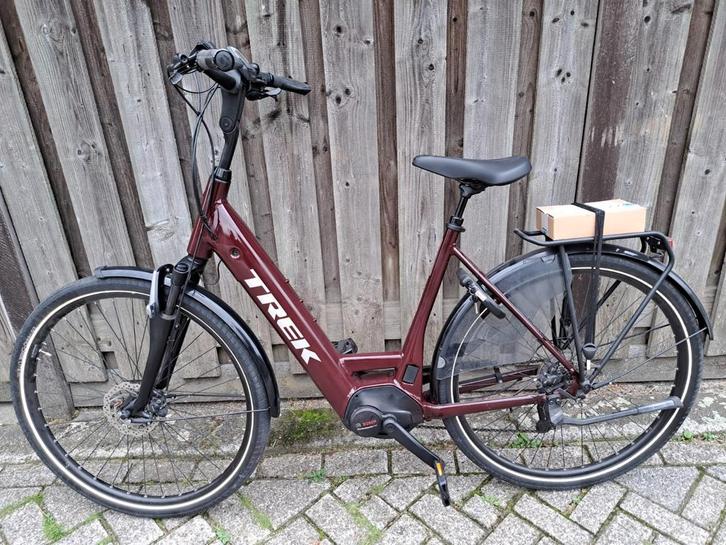 AANBIEDING!! Trek electrische dames fiets, Fietsen en Brommers, Elektrische fietsen, Zo goed als nieuw, Ophalen