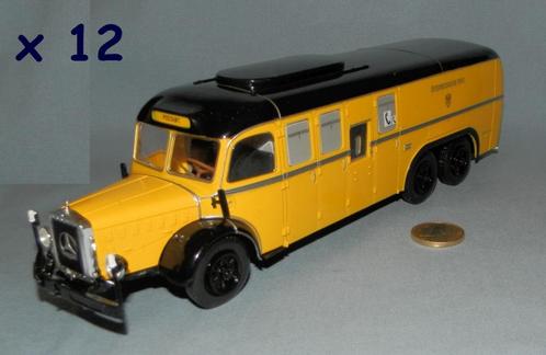 UH Altaya 1/43 : Partij 11 bussen Mercedes voor onderdelen, Hobby en Vrije tijd, Modelauto's | 1:43, Gebruikt, Bus of Vrachtwagen