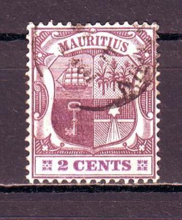 Postzegels Engelse kolonie Mauritius 2 beschikbaar voor biedingen