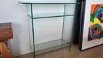 Glazen tafel, Huis en Inrichting, Ophalen, Zo goed als nieuw, Glas