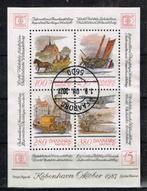 Postzegels uit Denemarken - K 3753 - Hafnia '87, Postzegels en Munten, Postzegels | Europa | Scandinavië, Ophalen of Verzenden