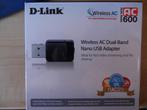 USB Nano Adaptateur WiFi Dual Band, Ophalen of Verzenden, Zo goed als nieuw, D-link