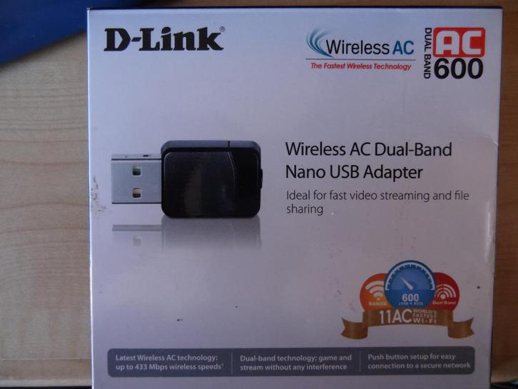 USB Nano Adaptateur WiFi Dual Band, Computers en Software, WiFi-versterkers, Zo goed als nieuw, Ophalen of Verzenden