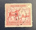 Postzegel Belgisch Congo OBP 124, Postzegels en Munten, Postzegels | Europa | België, Ophalen of Verzenden, Gestempeld, Gestempeld