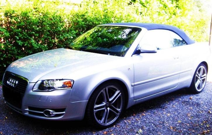 Audi A4 Cabriolet 2.0 TFSI Multitronic (Automaat)1e eigenaar, Auto's, Audi, Particulier, A4, Airbags, Bluetooth, Centrale vergrendeling