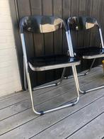 2 belles chaises pliantes italiennes vintage, Enlèvement