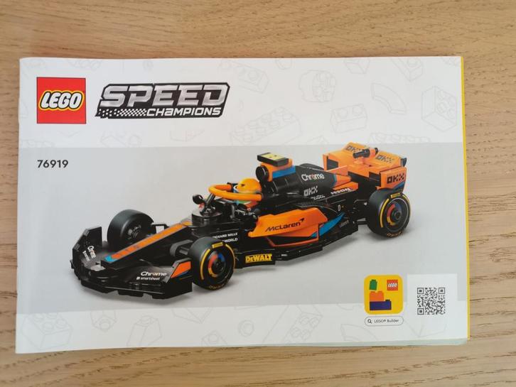 Lego F1 McLaren, Hobby en Vrije tijd, Modelauto's | 1:24, Gebruikt, Ophalen of Verzenden
