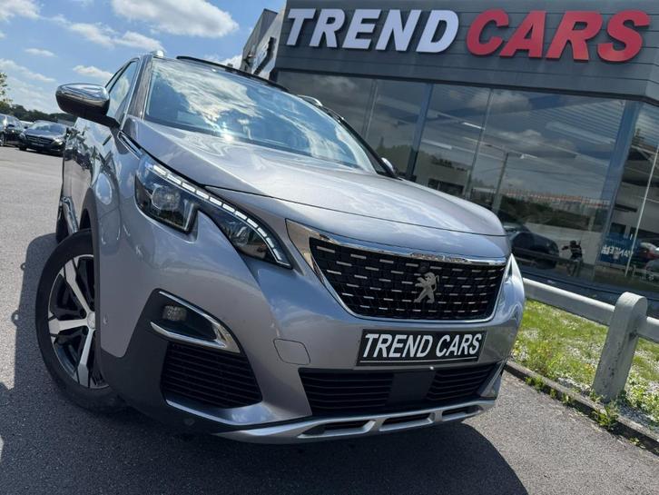 PEUGEOT 5008 1.5 BlueHDi CROSSWAY 7PL TOIT PANO AUT8 CUIR, Auto's, Peugeot, Bedrijf, 360° camera, Adaptive Cruise Control, Airbags