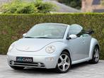 Vw New Beetle Cabrio 1.6i * 105.000 km * Leder * Airco *, Auto's, Voorwielaandrijving, 75 kW, Beetle (Kever), Cabriolet