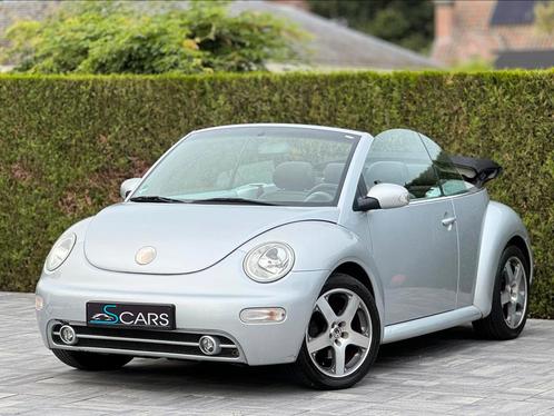 Vw New Beetle Cabrio 1.6i * 105.000 km * Leder * Airco *, Autos, Volkswagen, Entreprise, Achat, Coccinelle, ABS, Airbags, Air conditionné