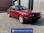 BMW 520i | 1991 | Route 66 Auctions, Auto's, Zwart, Bedrijf, Handgeschakeld, Overige carrosserie
