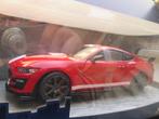 Solido Ford Shelby GT 500 rot 1:18, Ophalen of Verzenden, Zo goed als nieuw, Auto, Solido