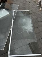 Douche glass X2 (78,5* 1,85 & 71,2*1,75), Doe-het-zelf en Bouw, Ophalen, Gebruikt, Minder dan 80 cm, 160 cm of meer
