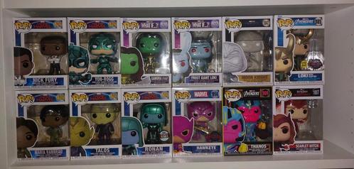 Funko Pops Marvel, Collections, Jouets miniatures, Comme neuf, Envoi