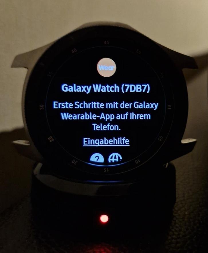 Samsung Galaxy Watch 3, Handtassen en Accessoires, Smartwatches, Gebruikt, Android, Zwart, Afstand, Calorieverbanding, Conditie