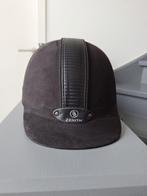 Paardrijcap  voor kinderen 54cm merk BR/ fluweel, zwart, Dieren en Toebehoren, Ophalen of Verzenden, Gebruikt, Kinderen, Cap