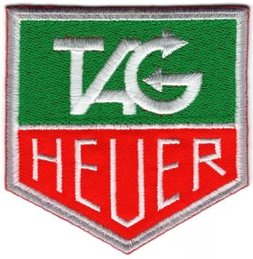 TAG Heuer stoffen opstrijk patch embleem #1 beschikbaar voor biedingen