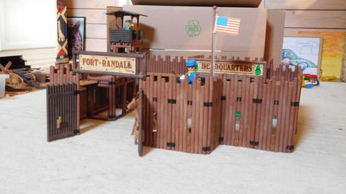 Vintage Playmobil Western fort(en), Kinderen en Baby's, Speelgoed | Playmobil, Gebruikt, Los Playmobil, Ophalen