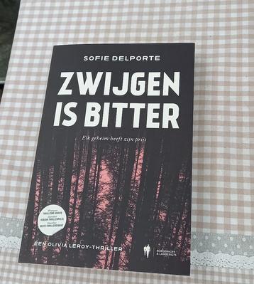 Zwijgen is bitter (Sofie Delporte) beschikbaar voor biedingen
