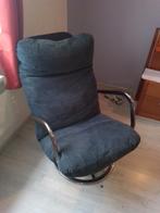 Zeer mooie grote vintage draaibare fauteuil, Ophalen of Verzenden