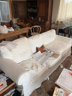 Ikea zetel wit, Huis en Inrichting, Zetels | Voetbanken en poefs, Ophalen, Gebruikt