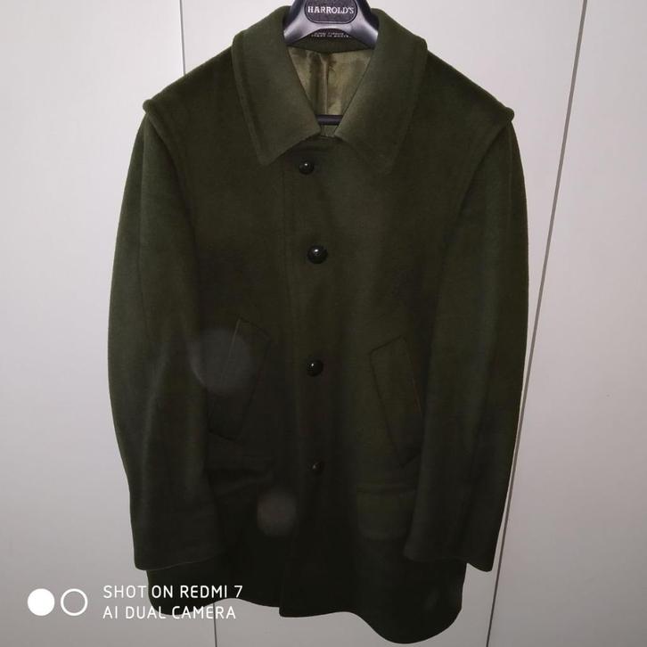 Originele STEINBOCK Himalaya T44 3/4 jas van Loden., Kleding | Heren, Jassen | Winter, Gedragen, Maat 46 (S) of kleiner, Groen
