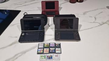2x nitendo DS XL en 1 x 3DS XL