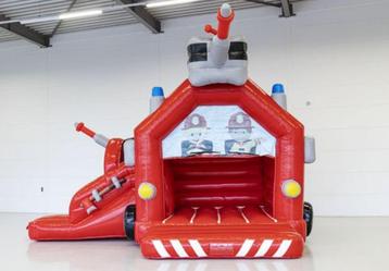 Brandweer springkasteel huren, Enlèvement ou Envoi, Comme neuf
