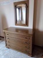 Chambre à coucher très bon état complète avec lit et sommier, Maison & Meubles, Enlèvement, Utilisé