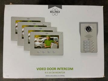 Intercom met camera | ELRO | 4 woningen beschikbaar voor biedingen