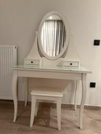 Spiegeltafel met bijhorende stoel, Ophalen, Gebruikt