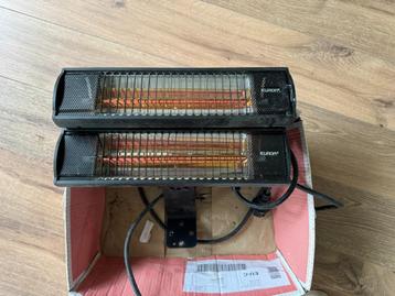 2 Terrasverwarmers EUROM Golden Collection beschikbaar voor biedingen