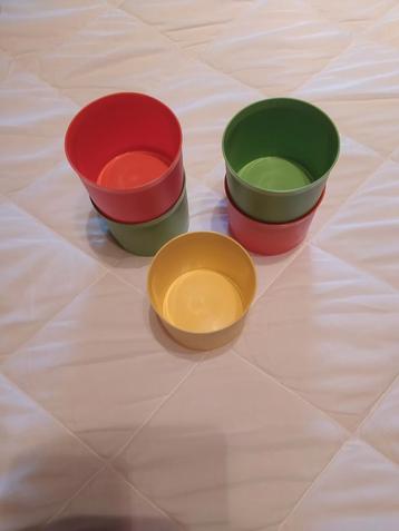Gobelets Tupperware amusants, Enlèvement, Comme neuf