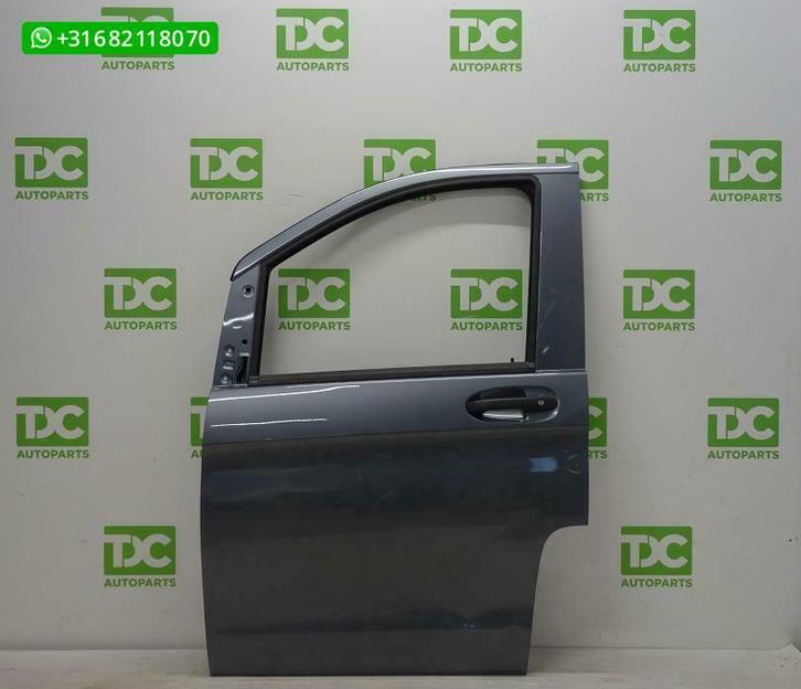 Mercedes Vito W447 ('14-'23) Voorportier links donkergrijs, Auto-onderdelen, Carrosserie, Deur, Mercedes-Benz, Voor, Links, Gebruikt