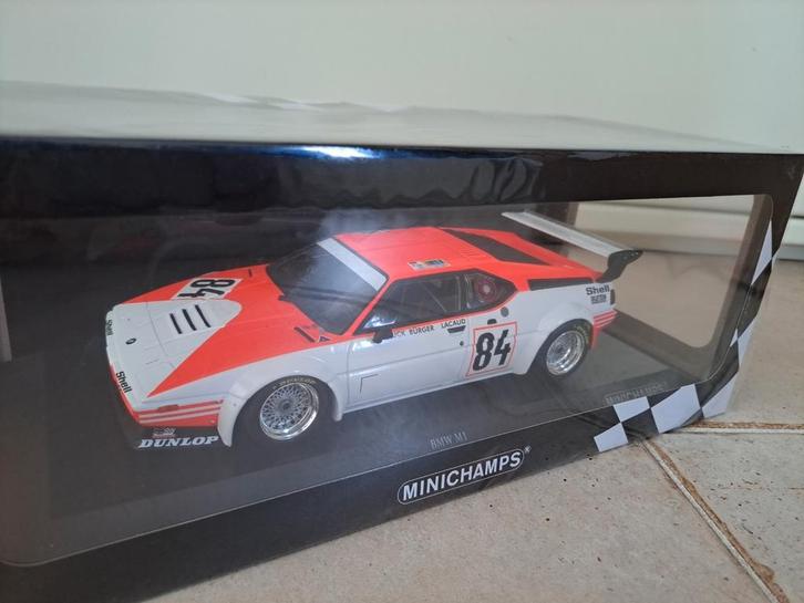 BMW M1 24h Mans Marlboro 1/18 Minichamps Nieuw, Hobby en Vrije tijd, Modelauto's | 1:18, Nieuw, Auto, MiniChamps, Ophalen of Verzenden
