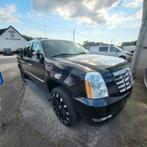 Cadillac escalade, Auto's, Automaat, Zwart, Leder, 5 zetels