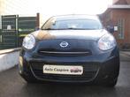 Nissan Micra 1.2i essence Clim 36.000km Garantie 1an, Autos, 5 places, Berline, Noir, Tissu