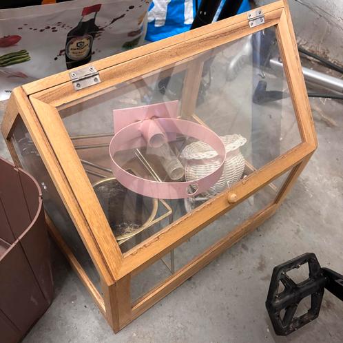 indoor green house/ kitchen herb garden / mini serre, Doe-het-zelf en Bouw, Glas en Ramen, Gebruikt, Ophalen