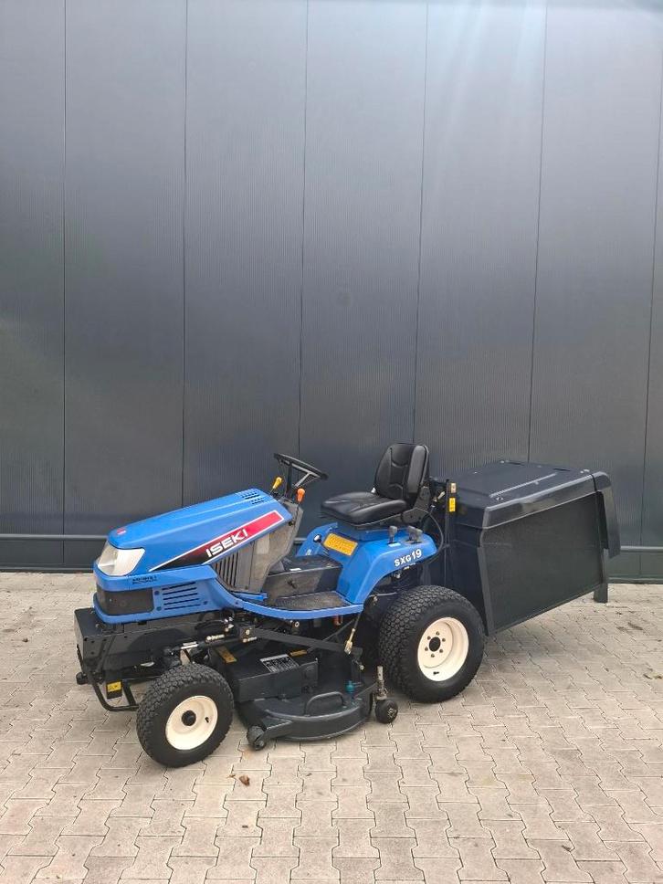 Gebruikte Iseki SXG19 diesel zitmaaier 3 cilinder, Jardin & Terrasse, Tondeuses autoportées, Utilisé, 120 cm ou plus, Démarrage électrique