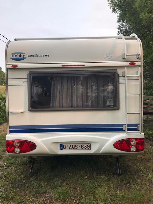 Caravan Hobby Excellent De Luxe Easy met voortent en mover, Caravans en Kamperen, Caravans, Particulier, tot en met 4, 1000 - 1250 kg