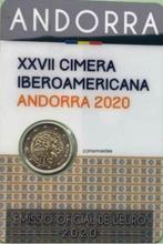 2 € commerative Andorra 2020  in coincard, 2 euro, Setje, Ophalen of Verzenden, Overige landen