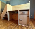 Hoogslaper met bureau, Enlèvement, Lit mezzanine, 220 cm, Comme neuf