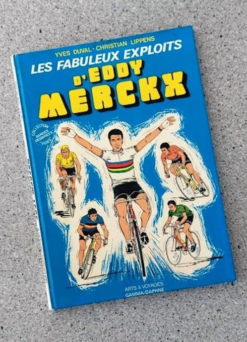 Boek / Strip The Fabulous Exploits of Eddy Merckx (1973), Boeken, Stripverhalen, Ophalen of Verzenden