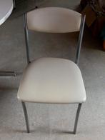 Ronde tafel 100cm en 4 stoelen, Ophalen, Zo goed als nieuw