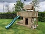 Houten speeltoestel speelhuis speeltoren schommel glijbaan, Enfants & Bébés, Jouets | Extérieur | Aires de jeux, Enlèvement, Neuf