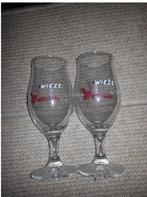 2 verres à cerises Wieze, Collections, Comme neuf, Enlèvement ou Envoi, Verre ou Verres